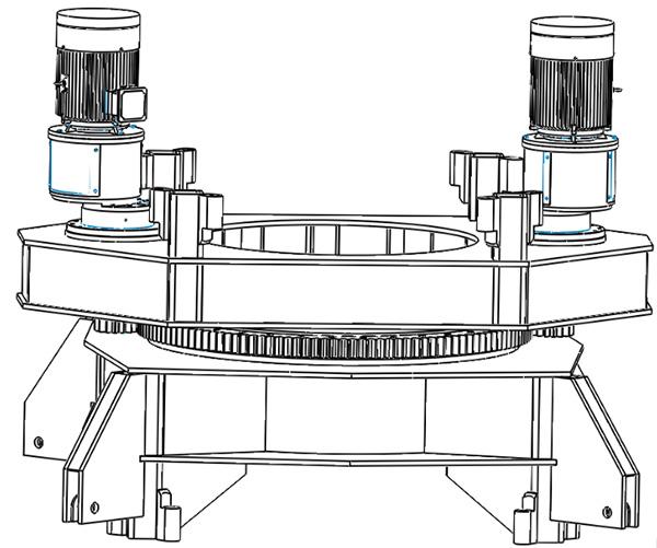 Жуыратын подшипниктік жұмыс модуінің бейнесі
